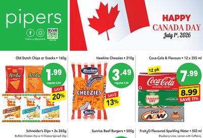 Pipers Superstore Flyer June 25 to July 1