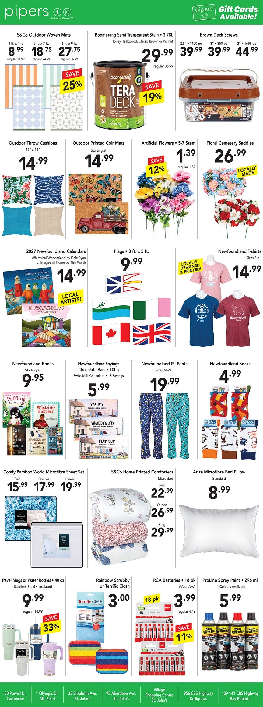 Pipers Superstore Flyer June 25 to July 1