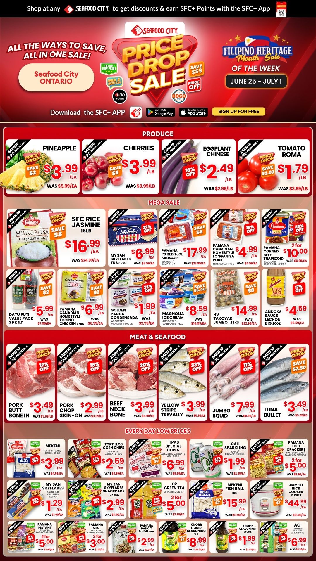 Seafood City Supermarket (ON) Flyer June 25 to July 1
