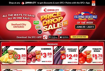 Seafood City Supermarket (ON) Flyer June 25 to July 1