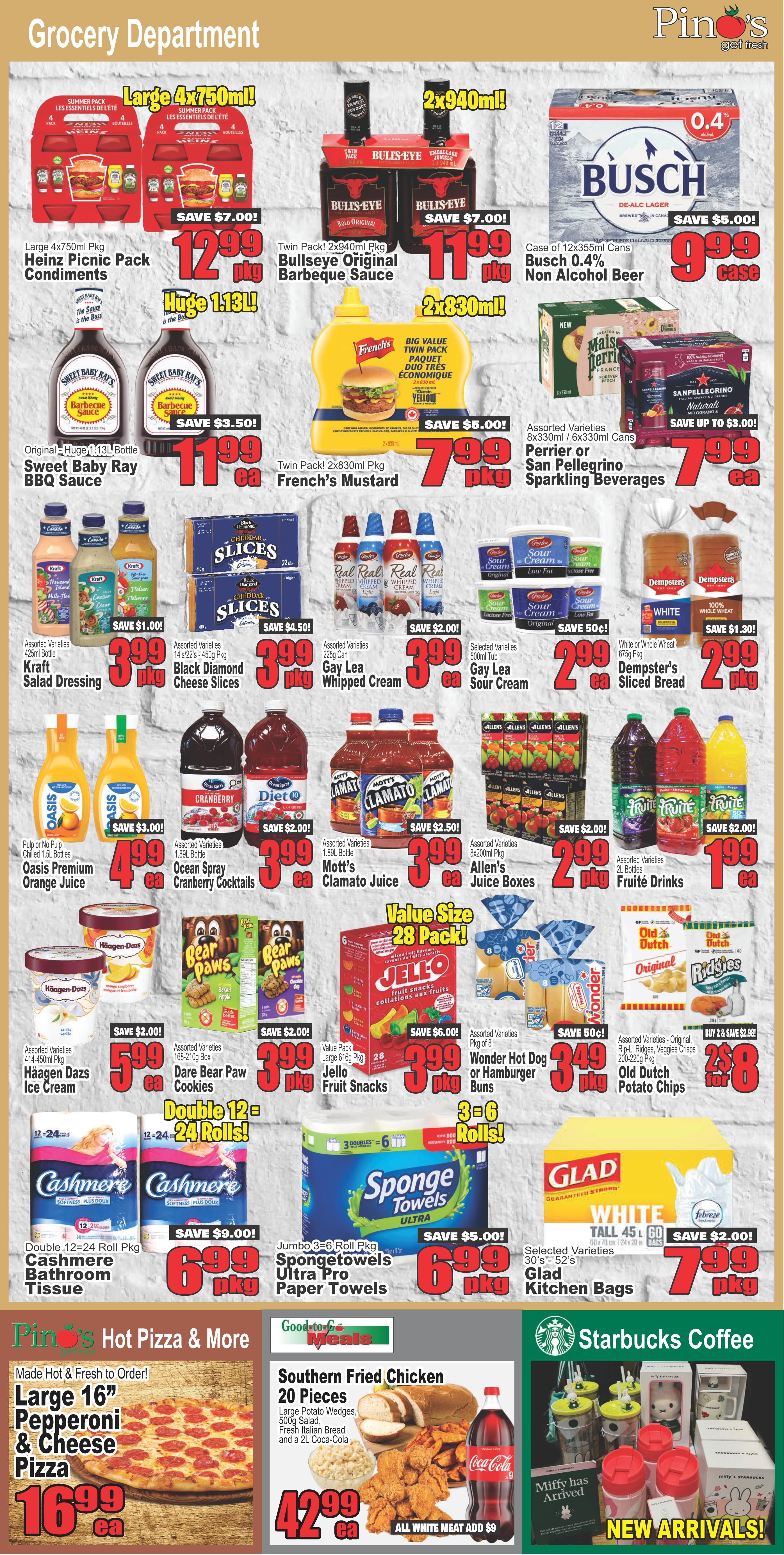 Pino's Flyer June 25 to 30