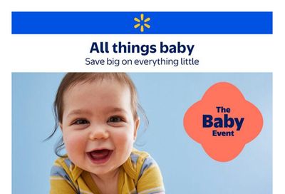 Walmart Baby Event Flyer June 25 to July 1