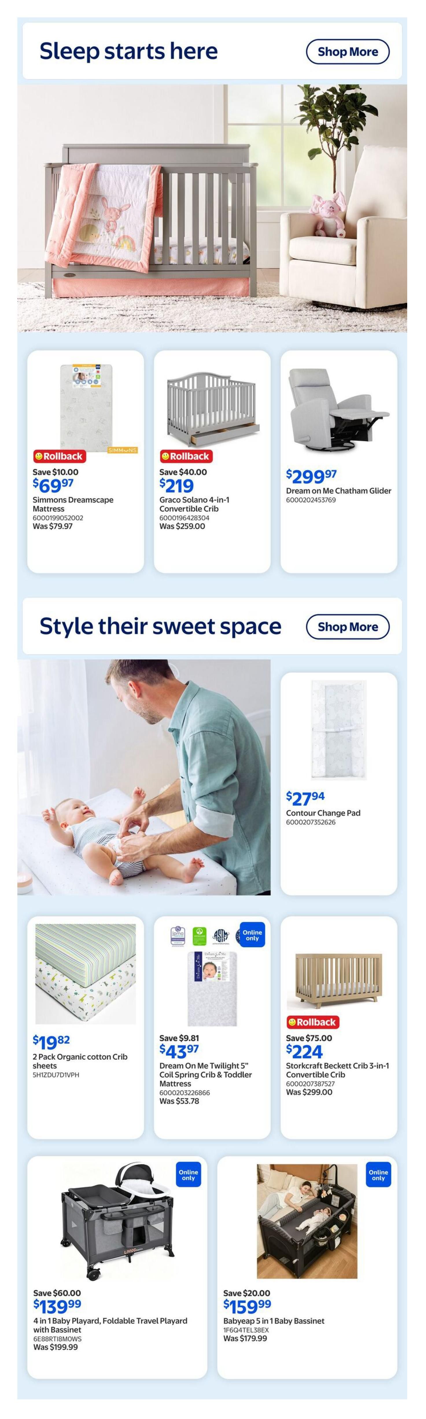 Walmart Baby Event Flyer June 25 to July 1
