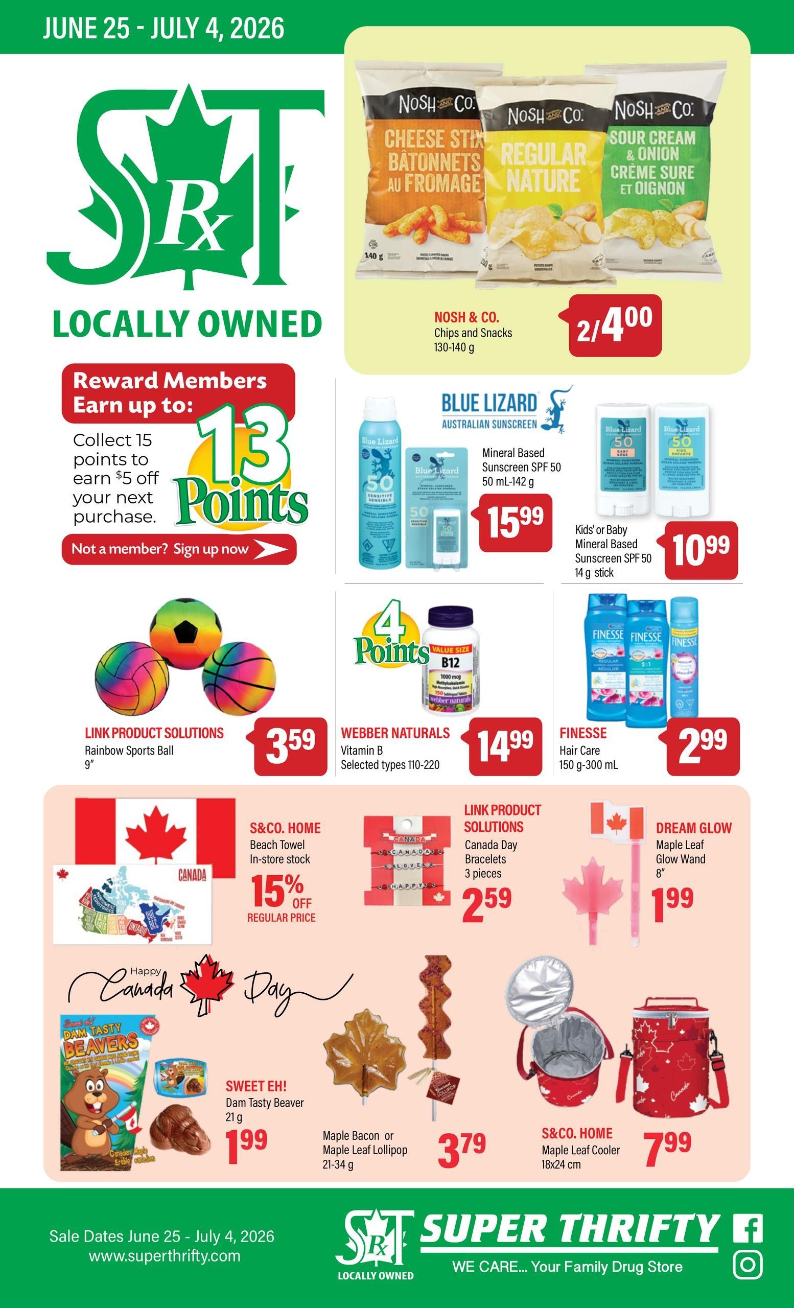 Super Thrifty Flyer June 25 to July 4
