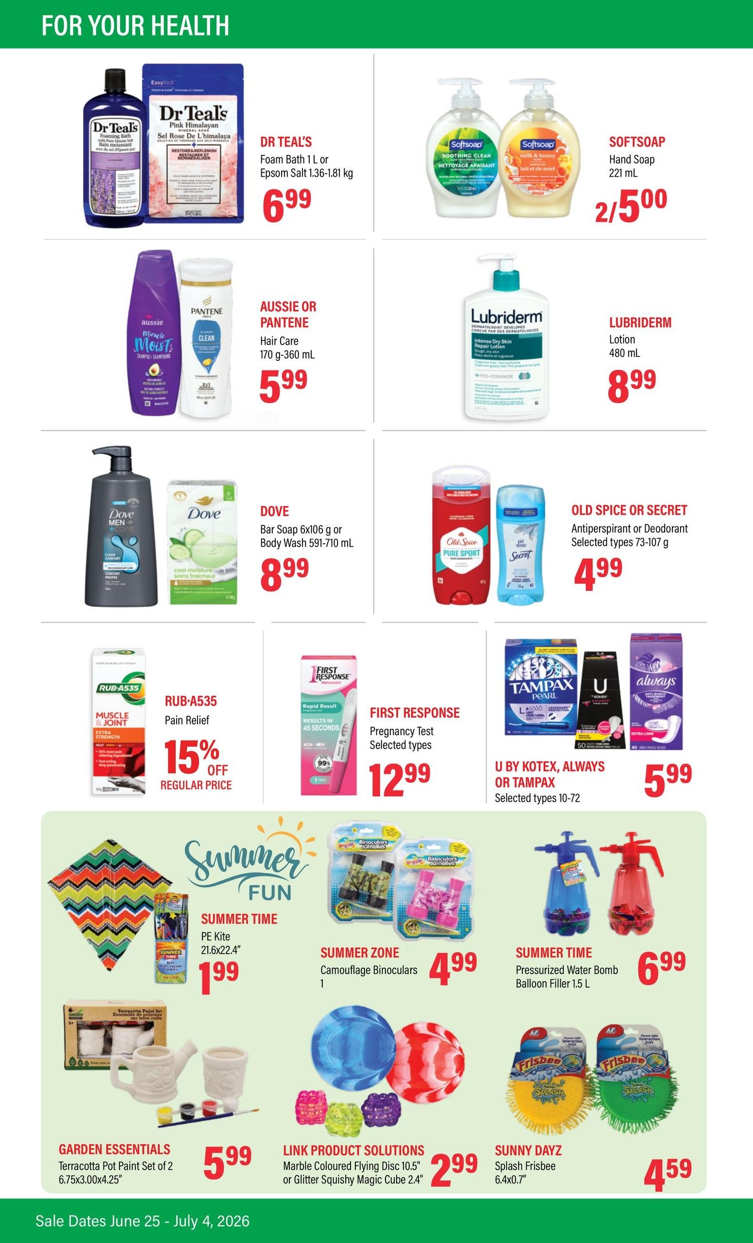 Super Thrifty Flyer June 25 to July 4