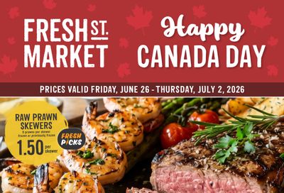 Fresh St. Market Flyer June 26 to July 2