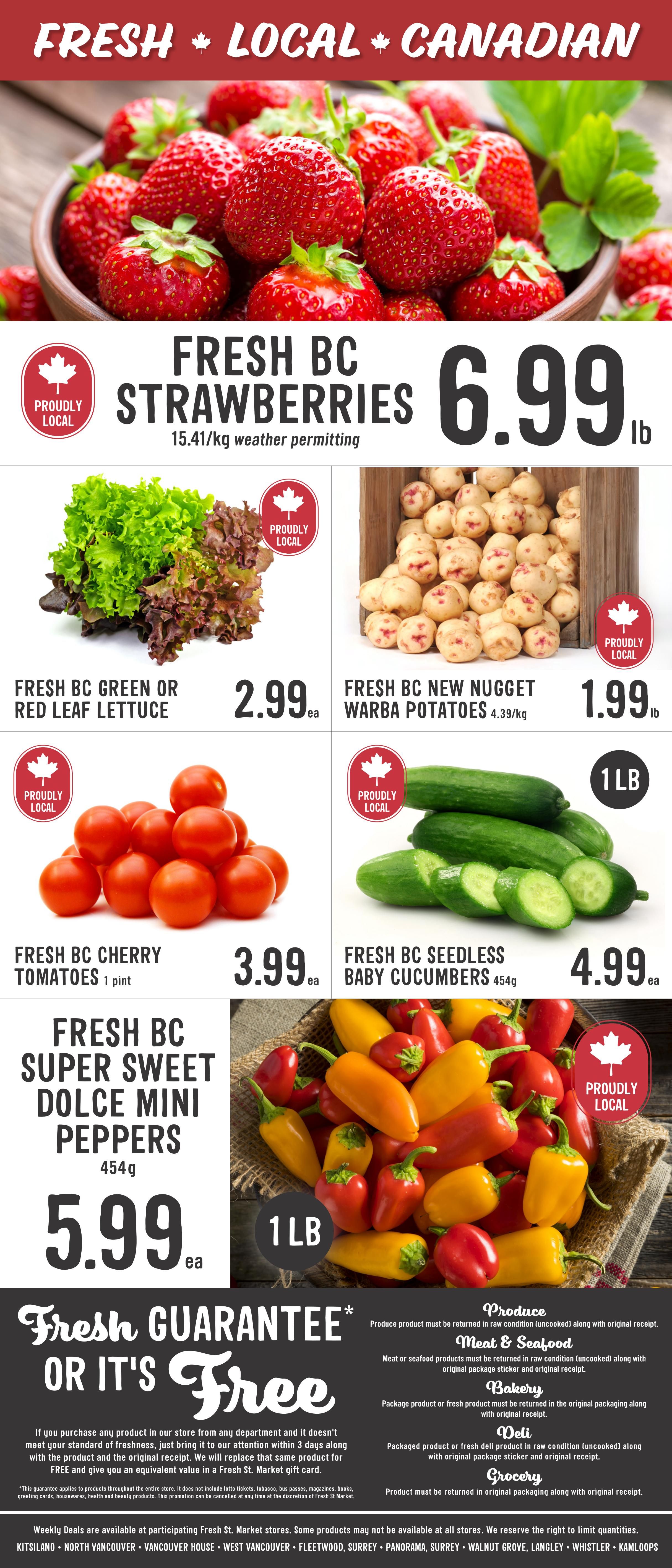 Fresh St. Market Flyer June 26 to July 2