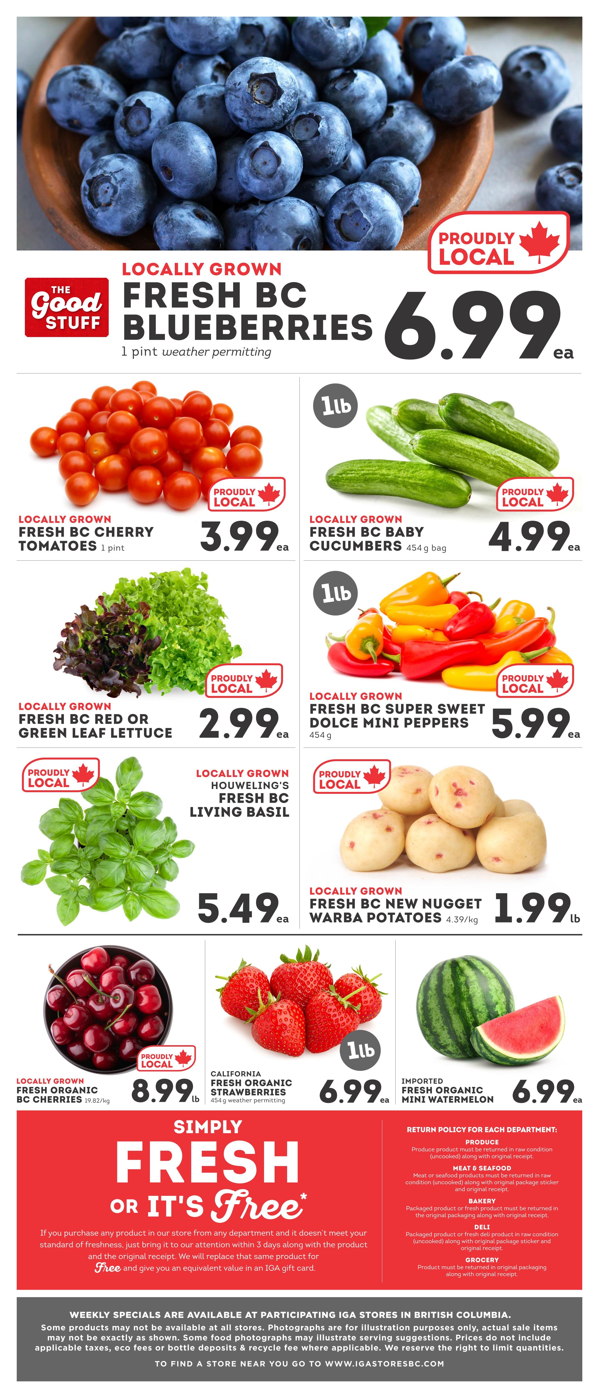 IGA Stores of BC Flyer June 26 to July 2