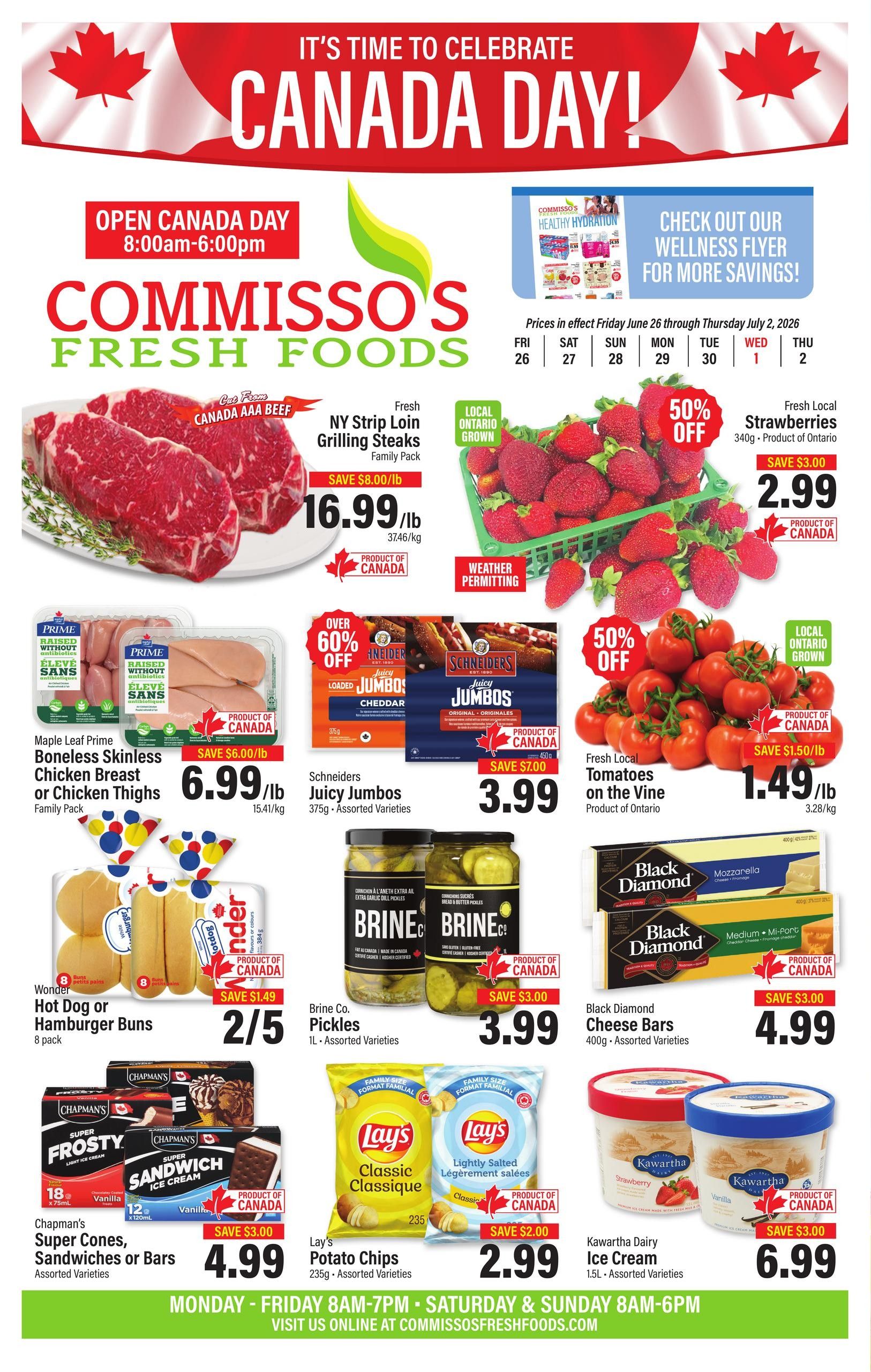 Commisso's Fresh Foods Flyer June 26 to July 2