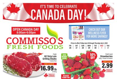 Commisso's Fresh Foods Flyer June 26 to July 2
