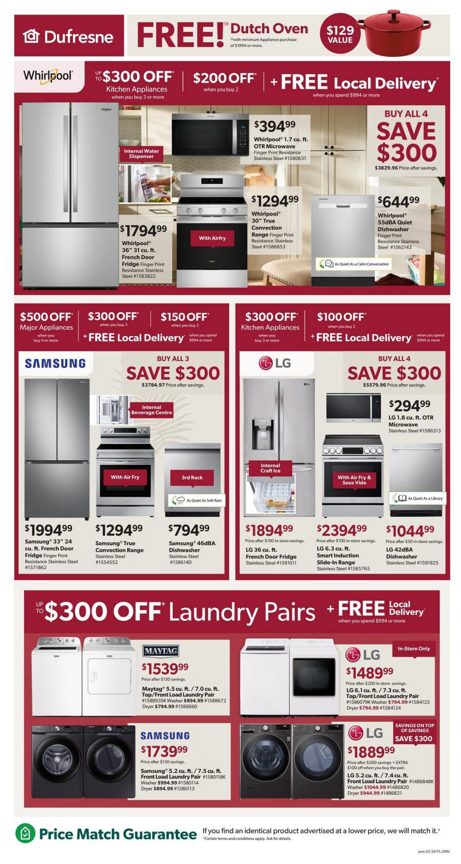 Dufresne Flyer June 25 to July 15