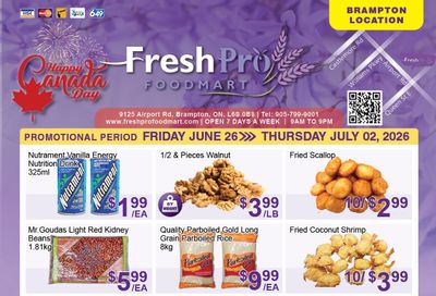 FreshPro Foodmart (Brampton) Flyer June 26 to July 2