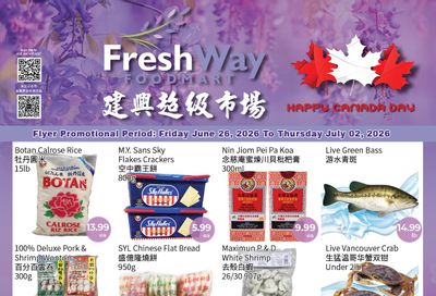 FreshWay Foodmart Flyer June 26 to July 2