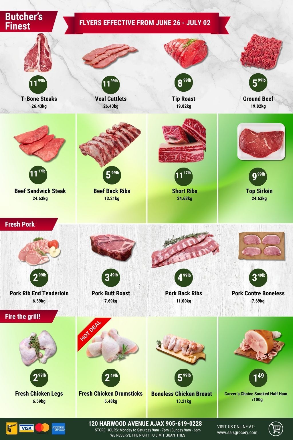 Sal's Grocery Flyer June 26 to July 2
