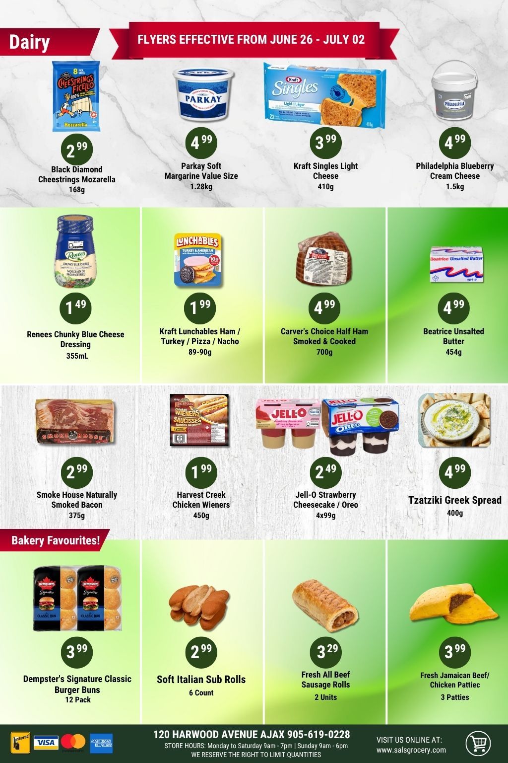 Sal's Grocery Flyer June 26 to July 2