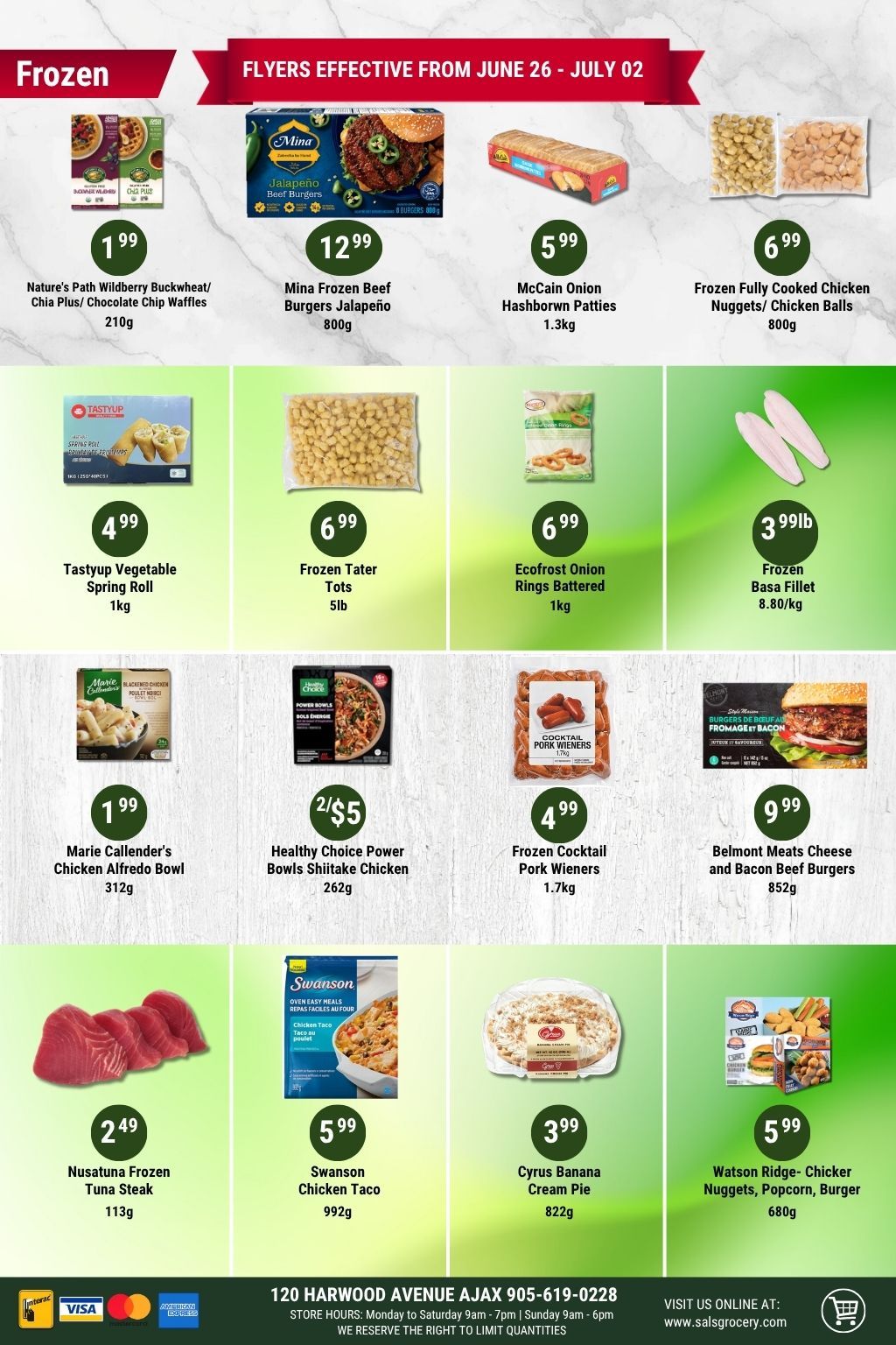 Sal's Grocery Flyer June 26 to July 2