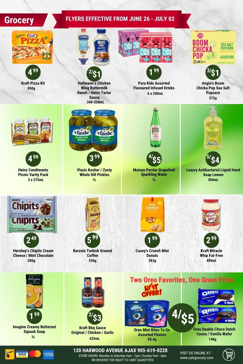 Sal's Grocery Flyer June 26 to July 2