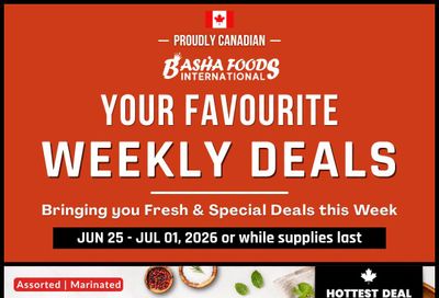Basha Foods International Flyer June 25 to July 1