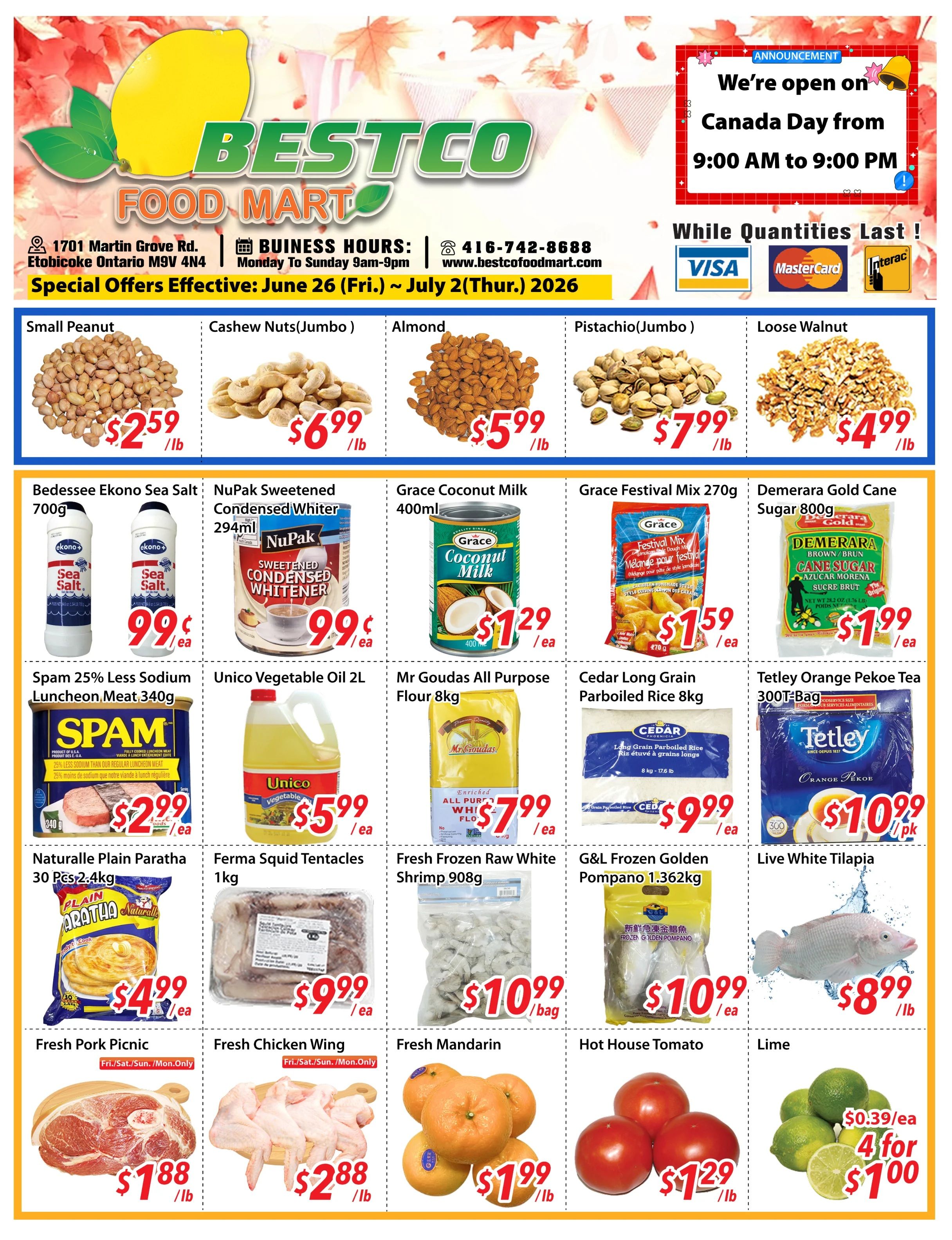 BestCo Food Mart (Etobicoke) Flyer June 26 to July 2