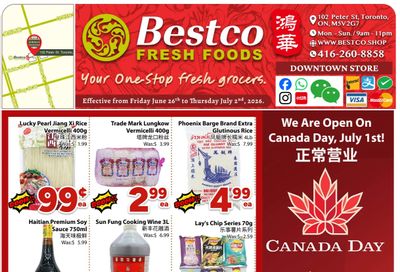 BestCo Food Mart (Downtown Toronto) Flyer June 26 to July 2