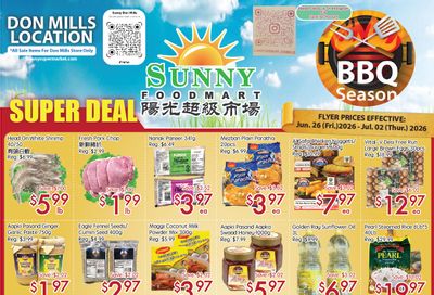 Sunny Foodmart (Don Mills) Flyer June 26 to July 2