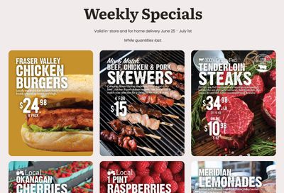 Meridian Farm Market Flyer June 25 to July 1