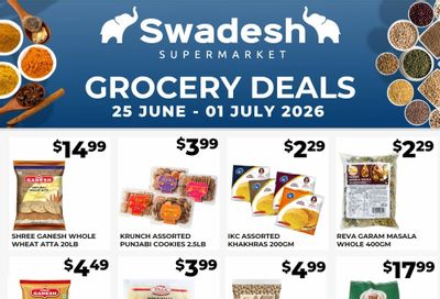 Swadesh Supermarket Flyer June 25 to July 1