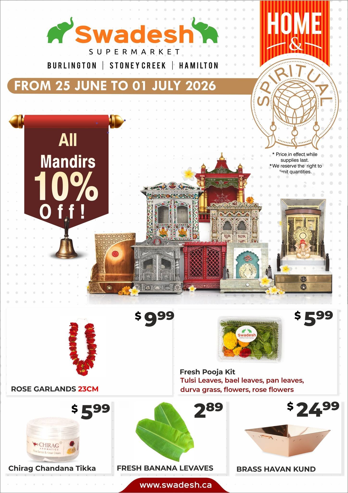 Swadesh Supermarket Flyer June 25 to July 1