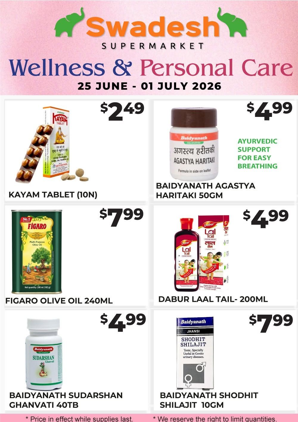 Swadesh Supermarket Flyer June 25 to July 1