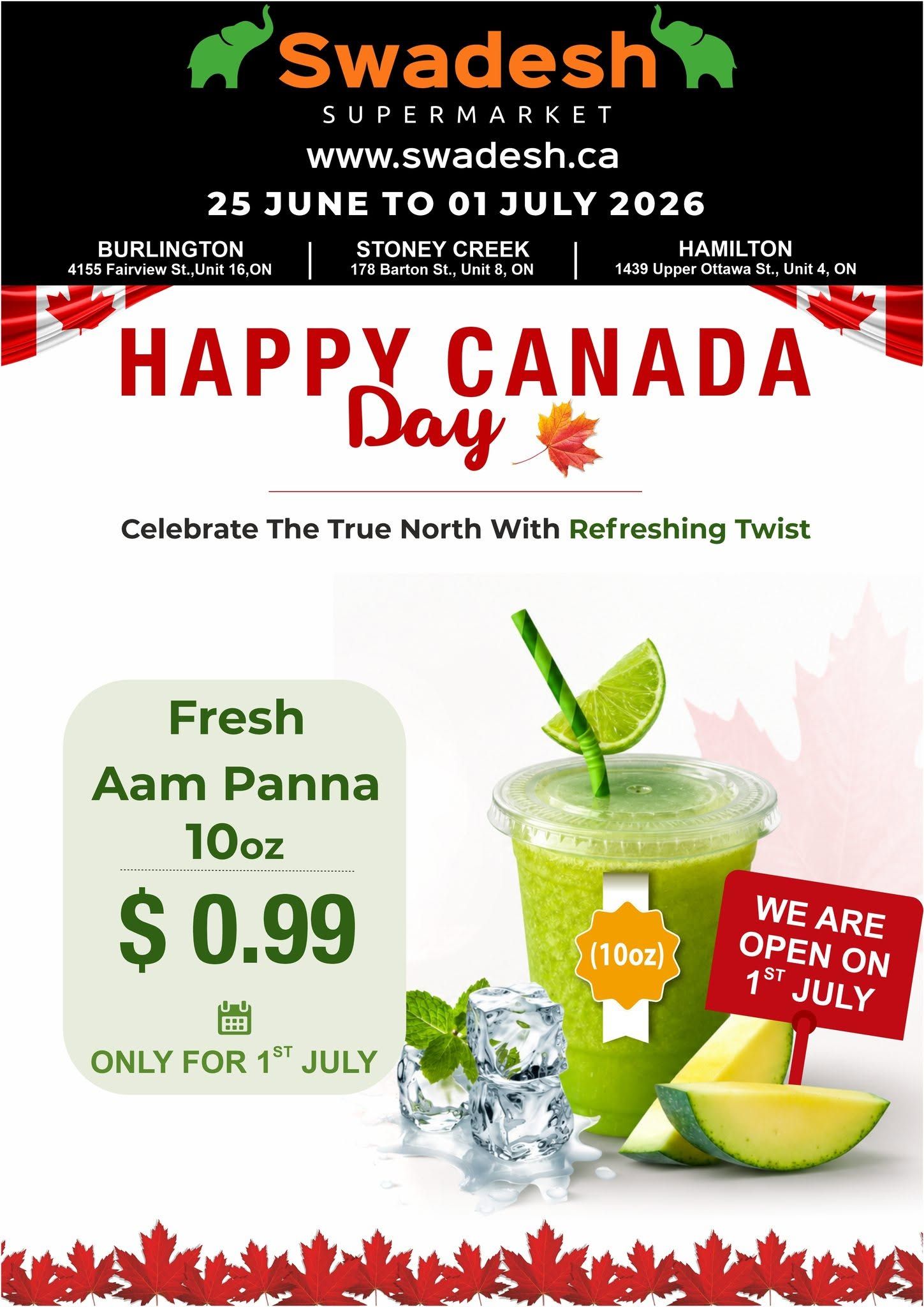 Swadesh Supermarket Flyer June 25 to July 1