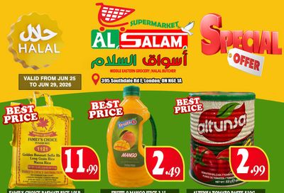 Al-Salam Supermarket Flyer June 25 to 29