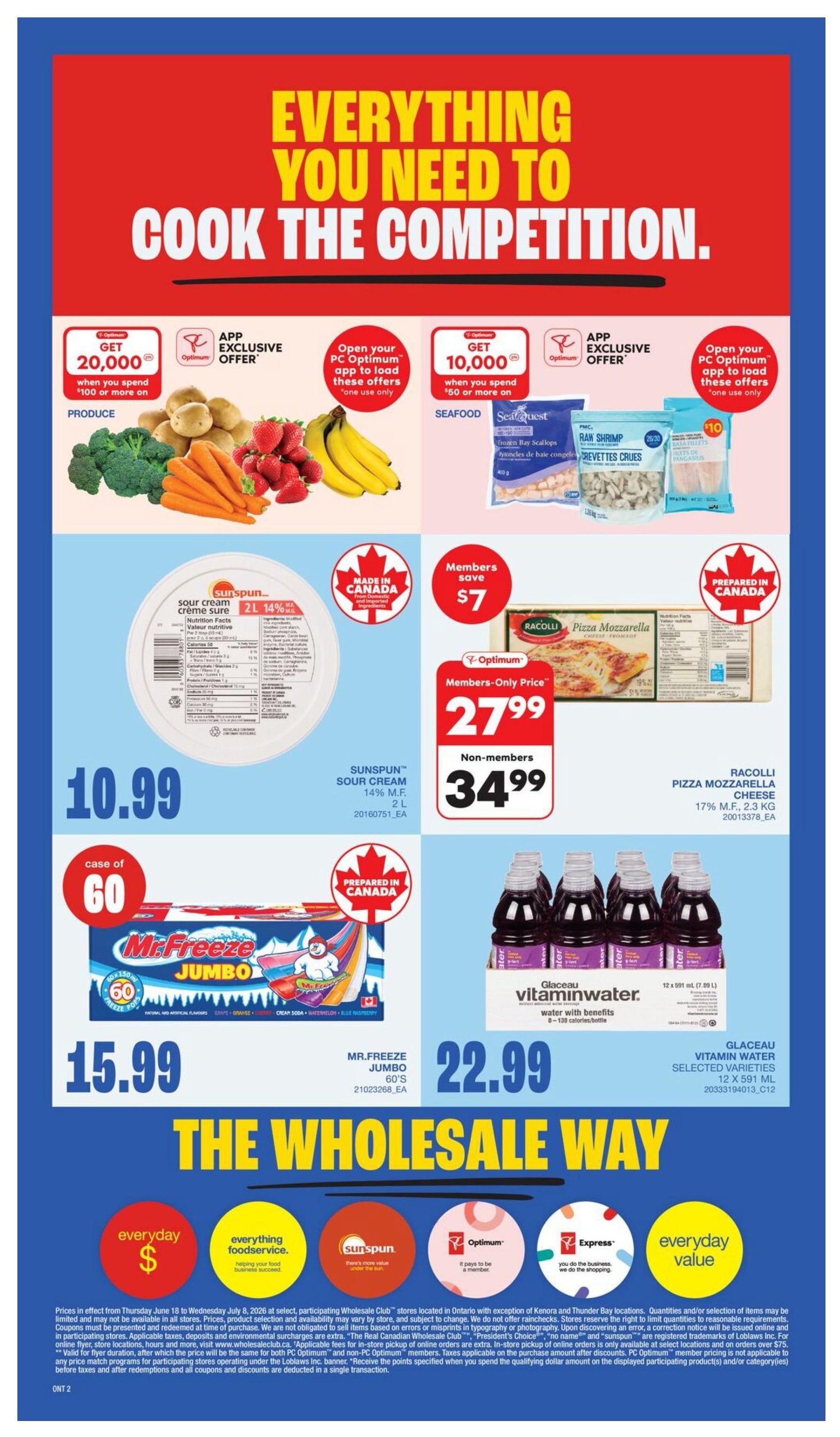 Wholesale Club (ON) Flyer June 25 to July 1