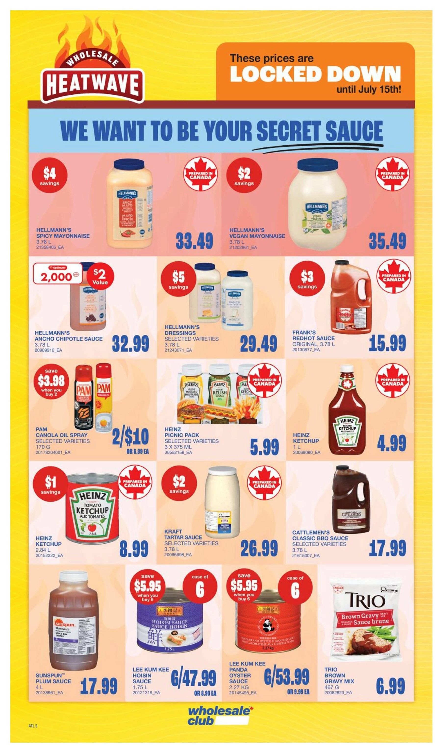 Wholesale Club (Atlantic) Flyer June 25 to July 1