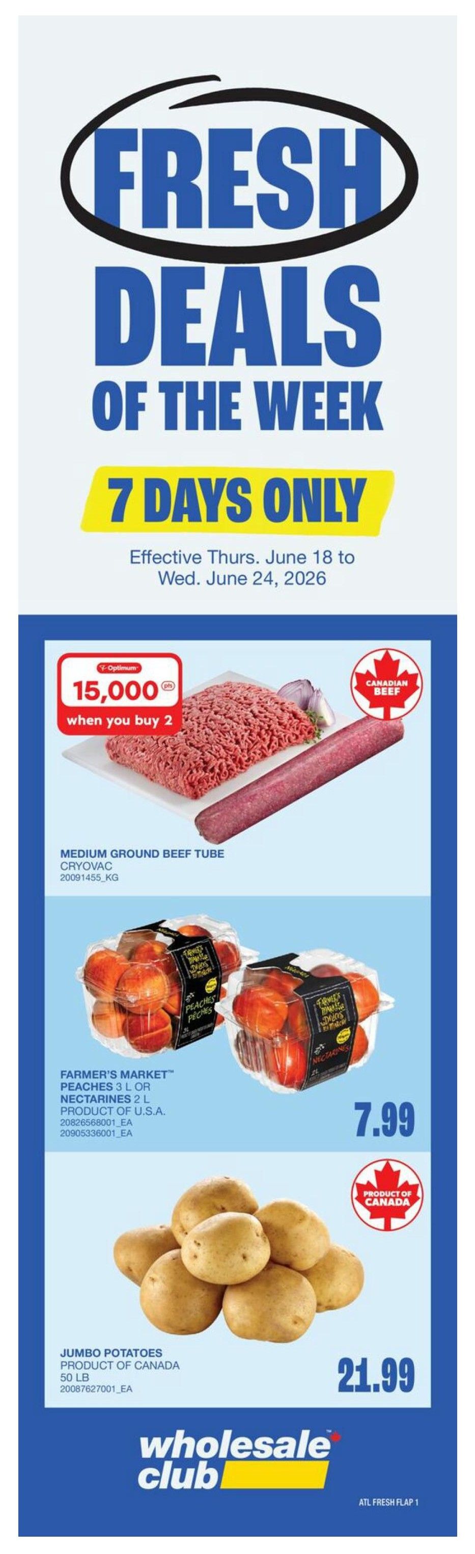 Wholesale Club (Atlantic) Flyer June 25 to July 1