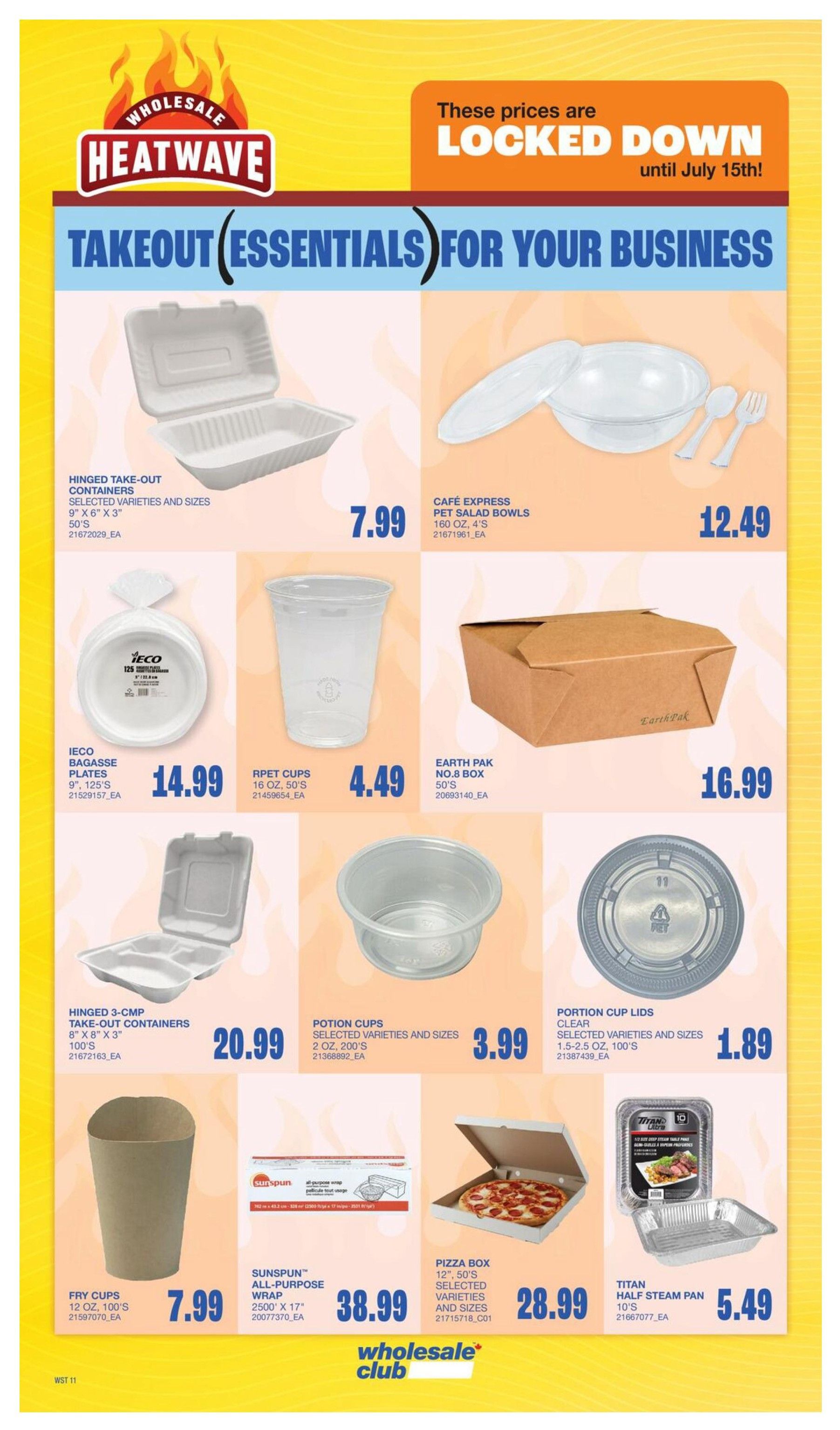 Wholesale Club (West) Flyer June 25 to July 1