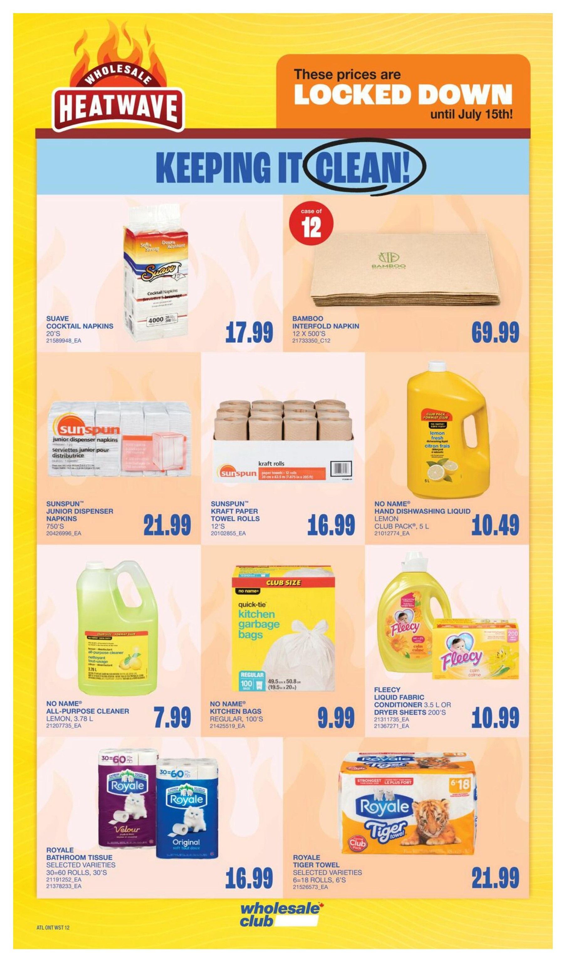 Wholesale Club (West) Flyer June 25 to July 1