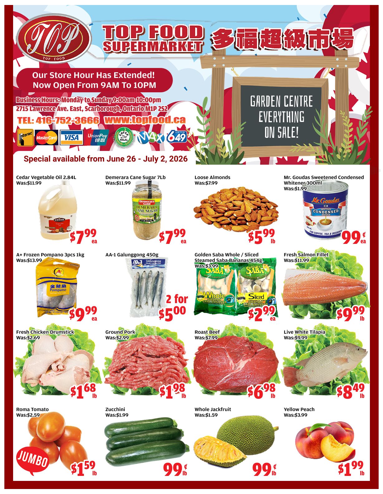Top Food Supermarket Flyer June 26 to July 2