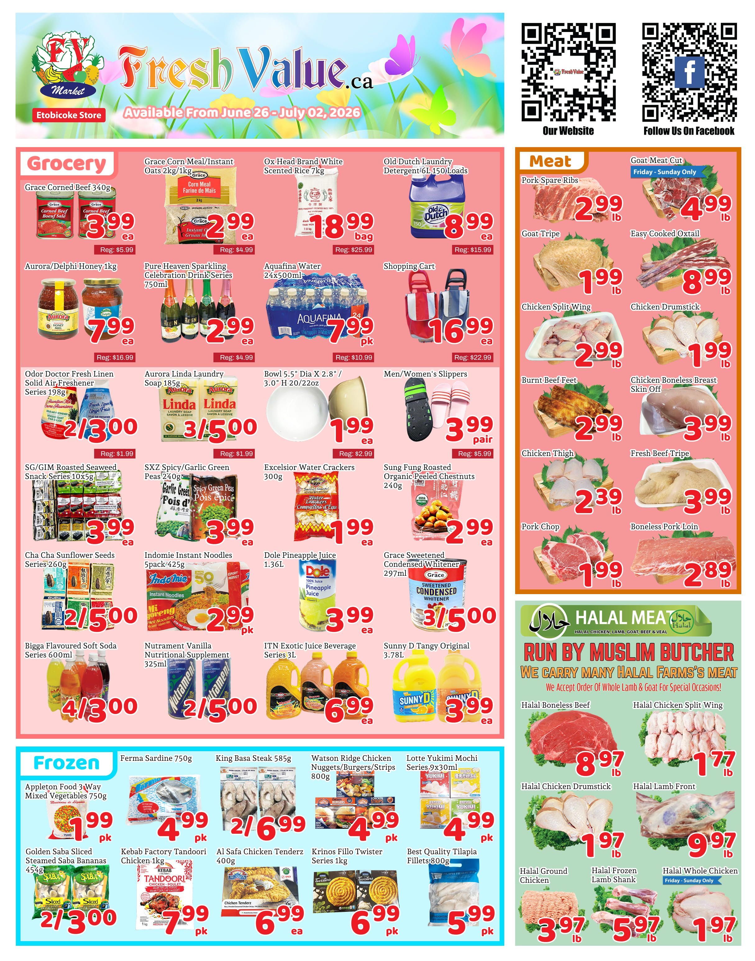 Fresh Value (Etobicoke) Flyer June 26 to July 2