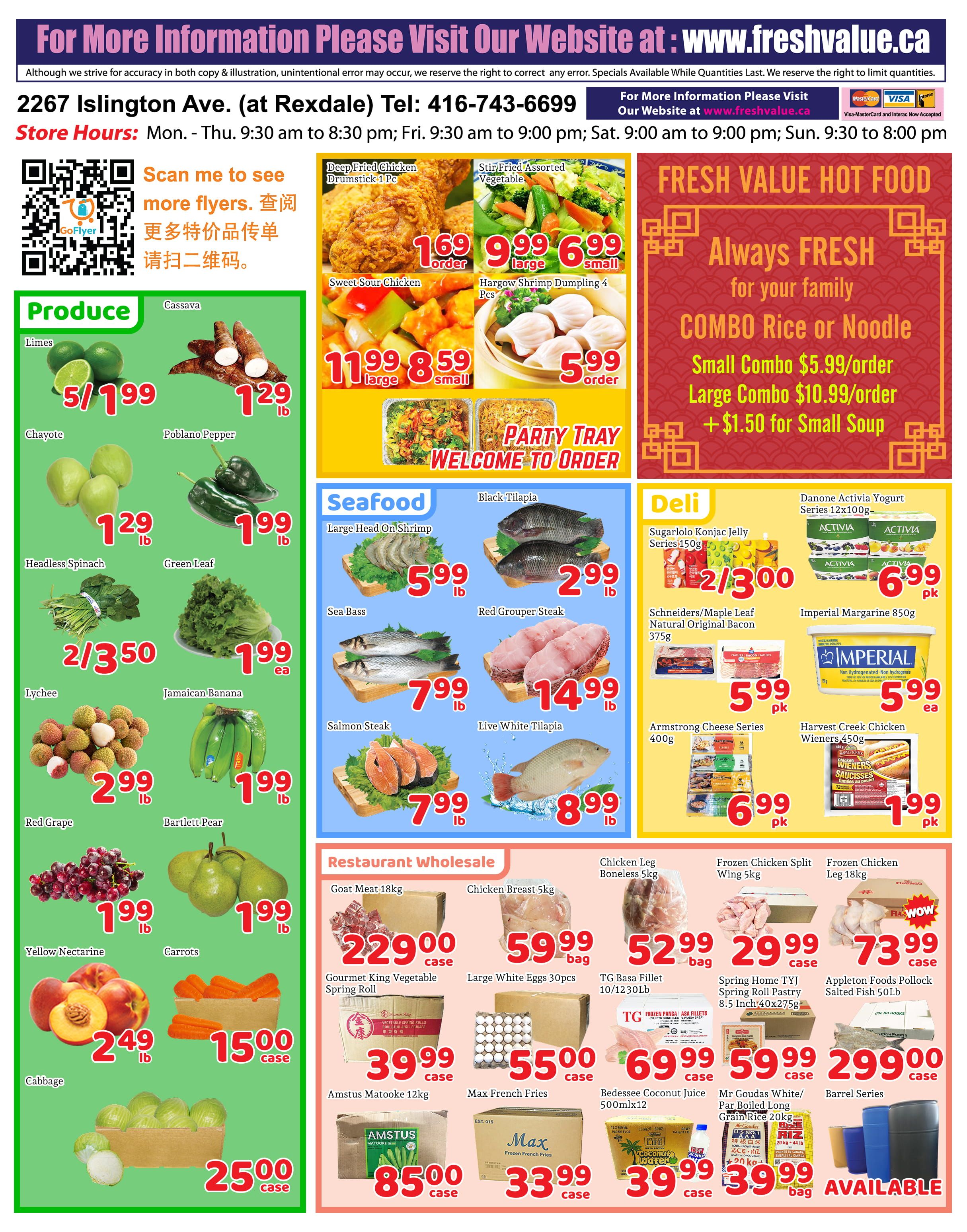 Fresh Value (Etobicoke) Flyer June 26 to July 2