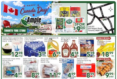 Ample Food Market (North York) Flyer June 26 to July 2