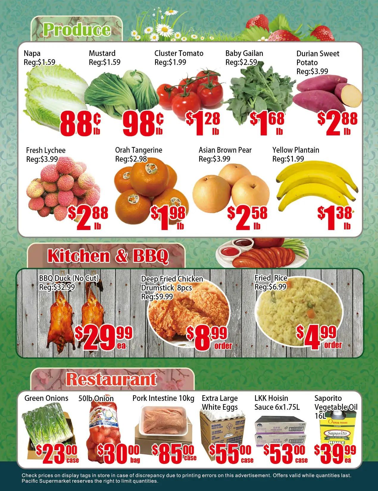 Pacific Fresh Food Market (North York) Flyer June 26 to July 2