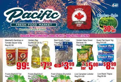 Pacific Fresh Food Market (Pickering) Flyer June 26 to July 2