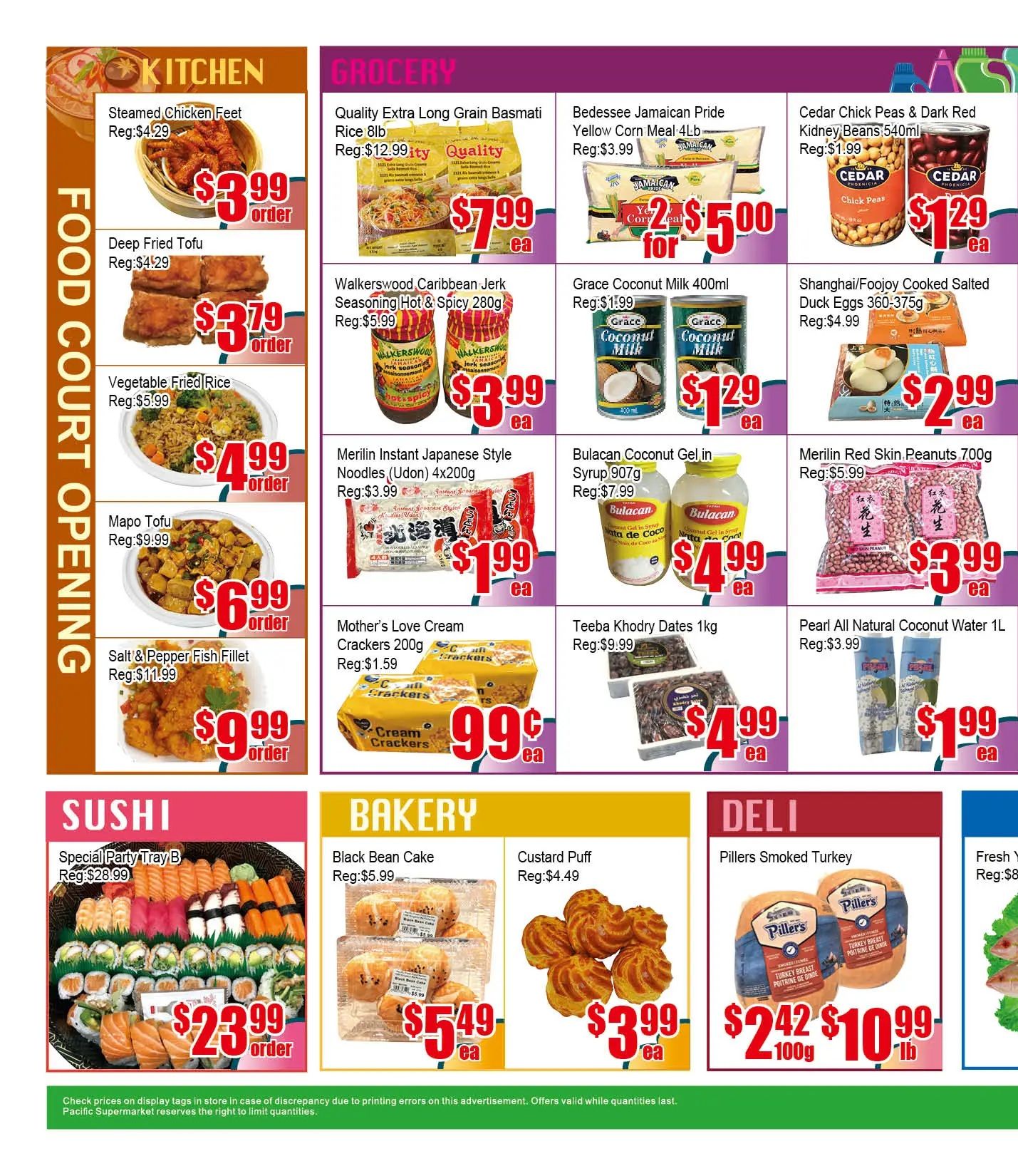 Pacific Fresh Food Market (Pickering) Flyer June 26 to July 2