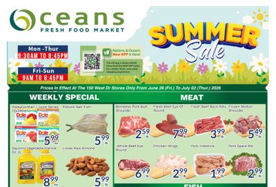 Oceans Fresh Food Market (Brampton) Flyer June 26 to July 2