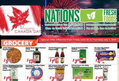 Nations Fresh Foods (Brampton) Flyer June 26 to July 2