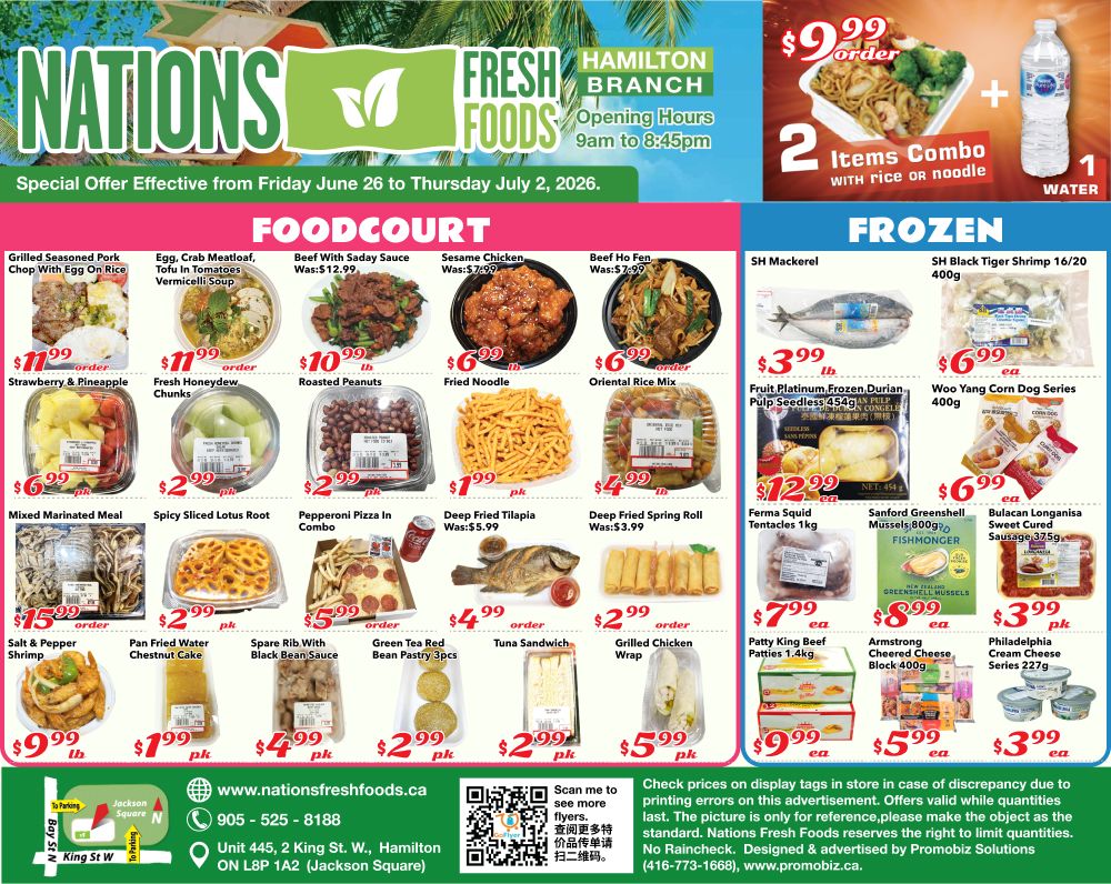 Nations Fresh Foods (Hamilton) Flyer June 26 to July 2
