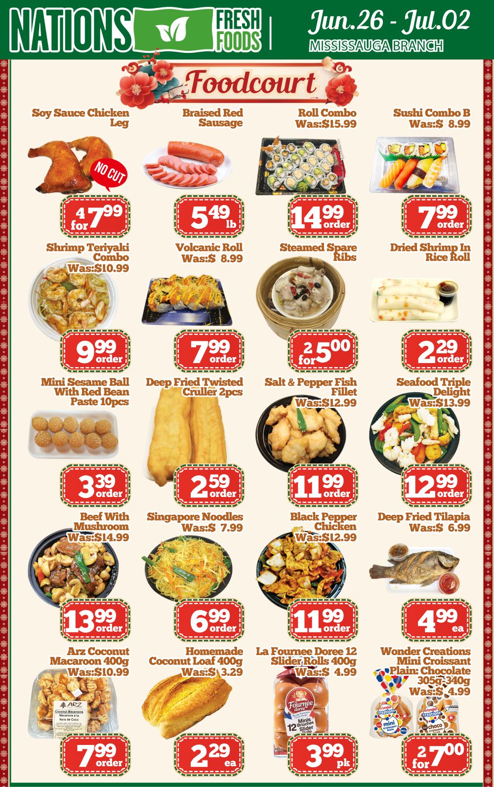 Nations Fresh Foods (Mississauga) Flyer June 26 to July 2