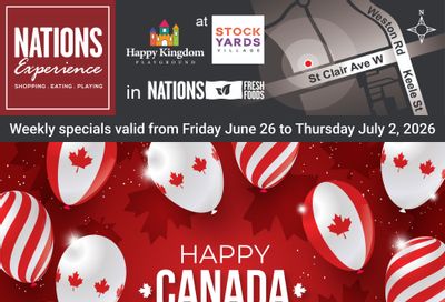 Nations Fresh Foods (Toronto) Flyer June 26 to July 2