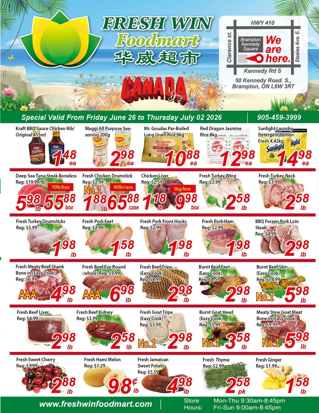 Fresh Win Foodmart Flyer June 26 to July 2