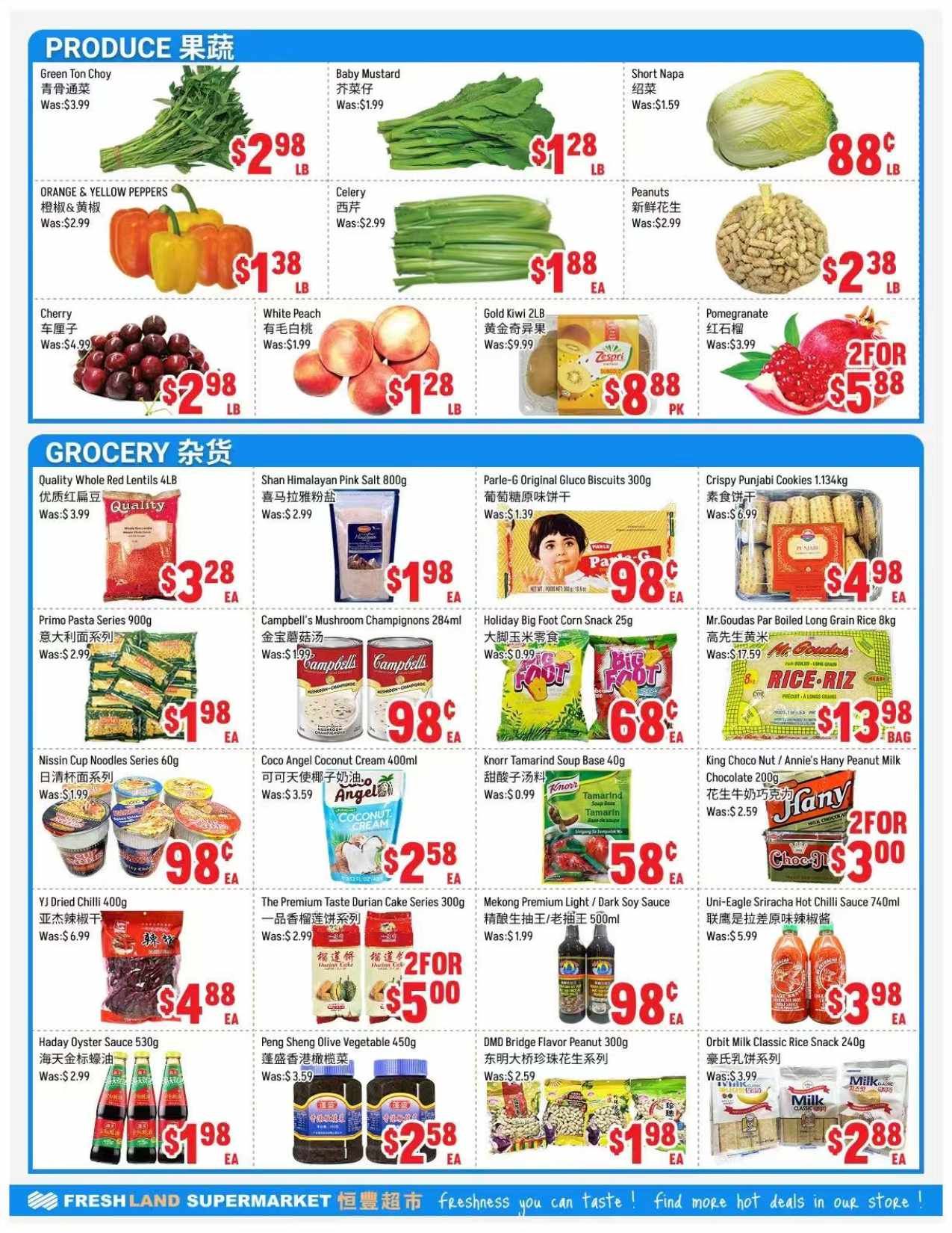 FreshLand Supermarket Flyer June 26 to July 2